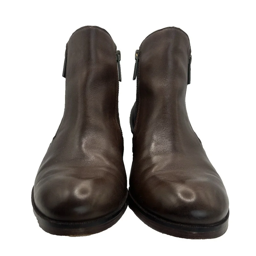 Cole Haan Ankle Boot Double Zip Effortless Closet Staple Size 9‎ 1/2